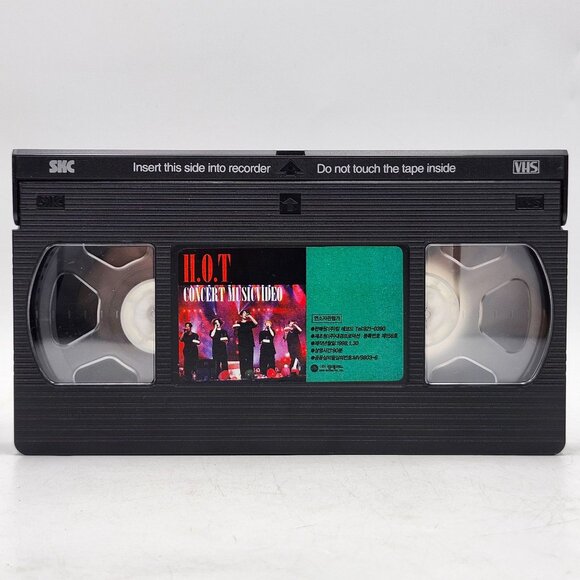 HOT H.O.T Concert Music Video VHS Tape 1998 K-Pop Collectors Item - Picture 4 of 6